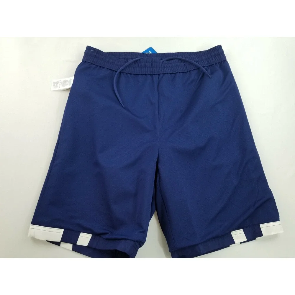 Adidas men shorts sweatshorts equipment adv/91-18 CV8565 blue M MSRP $80